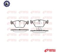 Brake pads Front Axle 0963.00 REMSA for BMW MG