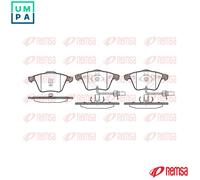 REMSA 0964.02 Brake pad set