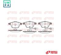 REMSA 0964.12 Brake pad set