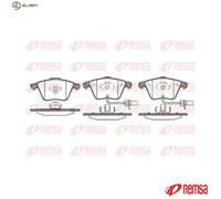 REMSA 0964.12 Brake pad set