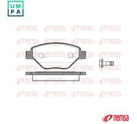 REMSA 0977.00 Brake pad set