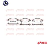 Brake pads Front Axle 0978.02 REMSA for TOYOTA YARIS/VITZ