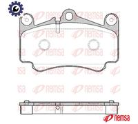 REMSA 0981.00 Brake pad set