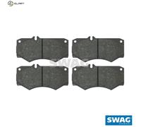 SWAG 10 91 6033 Brake pad set