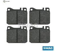 SWAG 10 91 6045 Brake pad set