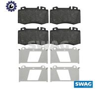 SWAG 10 91 6454 Brake pad set