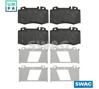 SWAG 10 91 6454 Brake pad set