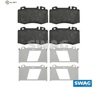 BRAKE PAD SET DISC BRAKE 10 91 6454 FOR MERCEDES-BENZ OM646.963/962 2.1L 4cyl