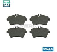 BRAKE PAD SET DISC BRAKE 10 91 6536 FOR MERCEDES-BENZ M 266.960 OM640.940 2.0L