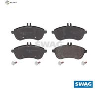 SWAG 10 91 6749 Brake pad set