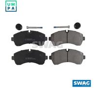 SWAG 10 91 6753 Brake pad set