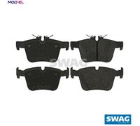 SWAG Autoteile Brake Pad Set 10 91 6989 Rear with Brake Sensor Mercedes-Benz C-Class W205