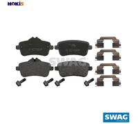 SWAG 10 91 6990 Brake pad set