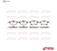 REMSA 1036.02 Brake pad set