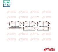 REMSA 1038.02 Brake pad set