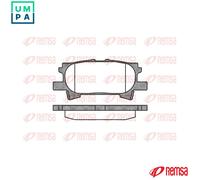 BRAKE PAD SET DISC BRAKE 1040.00 FOR LEXUS TOYOTA 2GR-FE/FXE 3.5L 1MZ-FE 3.0L RX