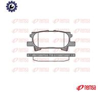 BRAKE PAD SET DISC BRAKE 1040.00 FOR LEXUS TOYOTA 2GR-FE/FXE 3.5L 1MZ-FE 3.0L RX