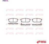REMSA 1042.02 Brake pad set