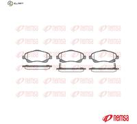 REMSA 1046.02 Brake pad set
