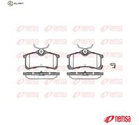REMSA 1050.02 Brake pad set