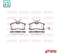 REMSA 1050.02 Brake pad set