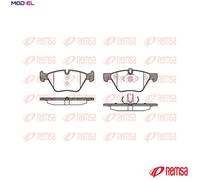 REMSA 1052.00 Brake pad set