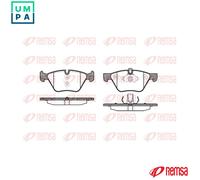 REMSA 1052.00 Brake pad set
