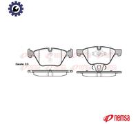 BRAKE PAD SET DISC BRAKE 1052.10 FOR BMW 3/E90/Convertible N43B20A N46B20 2.0L