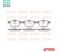 REMSA 1053.00 Brake pad set