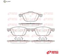 REMSA 1082.12 Brake pad set