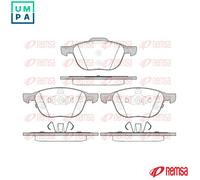 REMSA 1082.12 Brake pad set
