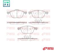 BRAKE PAD SET DISC BRAKE 1082.15 FOR FORD SFJL/YYJD/M1JU/M1JC/M1JJ 1.0L 3cyl