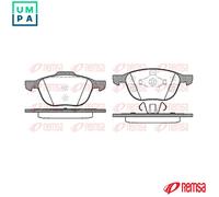 REMSA FRONT DISC BRAKE BRAKE PAD SET 108230 FOR FORD