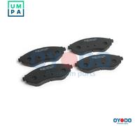 BRAKE PAD SET DISC BRAKE 10H0008-OYO FOR DAEWOO CHEVROLET AVEO/KALOS/Hatchback