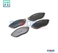 BRAKE PAD SET DISC BRAKE 10H0019-OYO FOR CHEVROLET LMT/B10D1 1.0L LMU 1.2L 4cyl