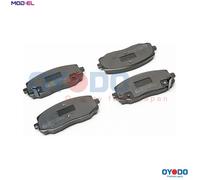 BRAKE PAD SET DISC BRAKE 10H0317-OYO FOR HYUNDAI KIA D3FA 1.1L G3LA 1.0L 3cyl