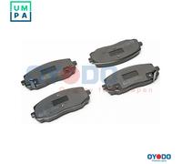BRAKE PAD SET DISC BRAKE 10H0317-OYO FOR HYUNDAI KIA D3FA 1.1L G3LA 1.0L 3cyl