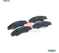 BRAKE PAD SET DISC BRAKE 10H0319-OYO FOR KIA CERATO/Hatchback D4FA 1.5L 4cyl