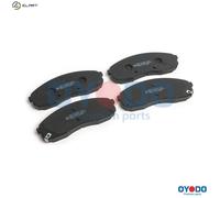 BRAKE PAD SET DISC BRAKE 10H0322-OYO FOR KIA HJ3HJ3 2.9L 4cyl CARNIVAL II 2.5L