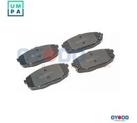 BRAKE PAD SET DISC BRAKE 10H0325-OYO FOR HYUNDAI KIA CEE'D/PRO/Hatchback/SW 1.4L