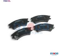 BRAKE PAD SET DISC BRAKE 10H0502-OYO FOR HYUNDAI G4HC 1.0L 4cyl ATOS