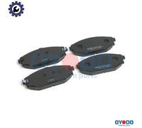 BRAKE PAD SET DISC BRAKE 10H0505-OYO FOR MITSUBISHI HYUNDAI GALLOPER/II 2.5L