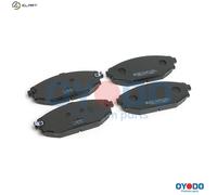 BRAKE PAD SET DISC BRAKE 10H0505-OYO FOR MITSUBISHI HYUNDAI GALLOPER/II 2.5L