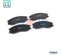 BRAKE PAD SET DISC BRAKE 10H0508-OYO FOR HYUNDAI J3 2.9L D4BH 2.5L 4cyl TERRACAN