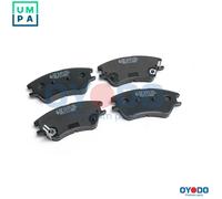 BRAKE PAD SET DISC BRAKE 10H0516-OYO FOR HYUNDAI G4HC 1.0L G4HD/G4HG 1.1L 4cyl