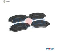 BRAKE PAD SET DISC BRAKE 10H0531-OYO FOR HYUNDAI i30/FASTBACK/Kombi/Van KIA