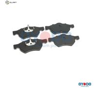 BRAKE PAD SET DISC BRAKE 10H0A07-OYO FOR CHRYSLER GRAND/VOYAGER/III/VAN 2.5L