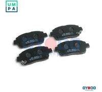 BRAKE PAD SET DISC BRAKE 10H2036-OYO FOR TOYOTA YARIS/VERSO/VAN COROLLA/Verso