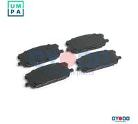 BRAKE PAD SET DISC BRAKE 10H2056-OYO FOR LEXUS 2GR-FE 3.5L 1MZ-FE 3.0L 6cyl RX