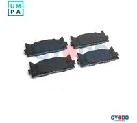 BRAKE PAD SET DISC BRAKE 10H2069-OYO FOR LEXUS TOYOTA 2AR-FXE 2.5L 4cyl ES 3.5L